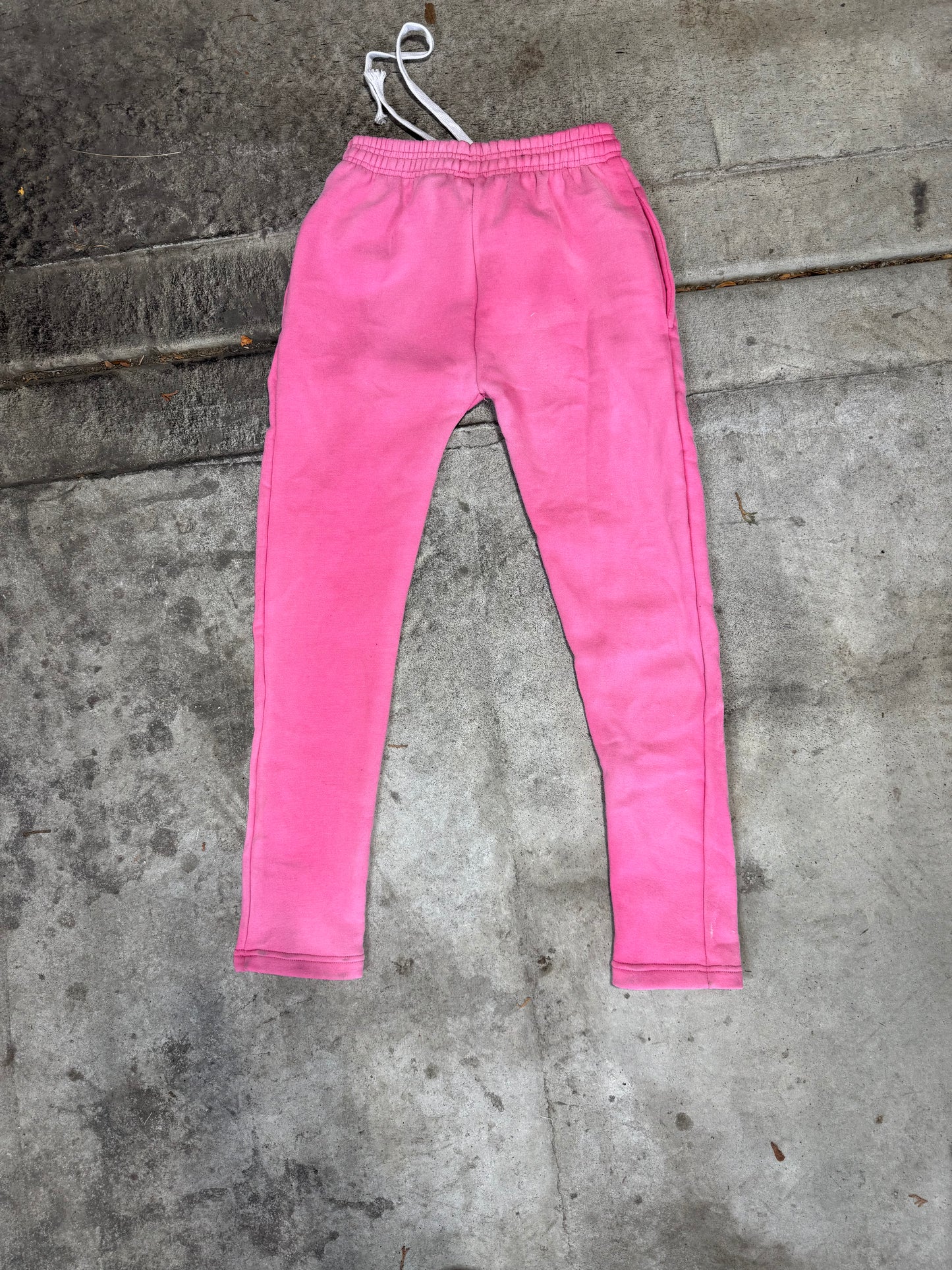 Acid wash Pants (PINK)